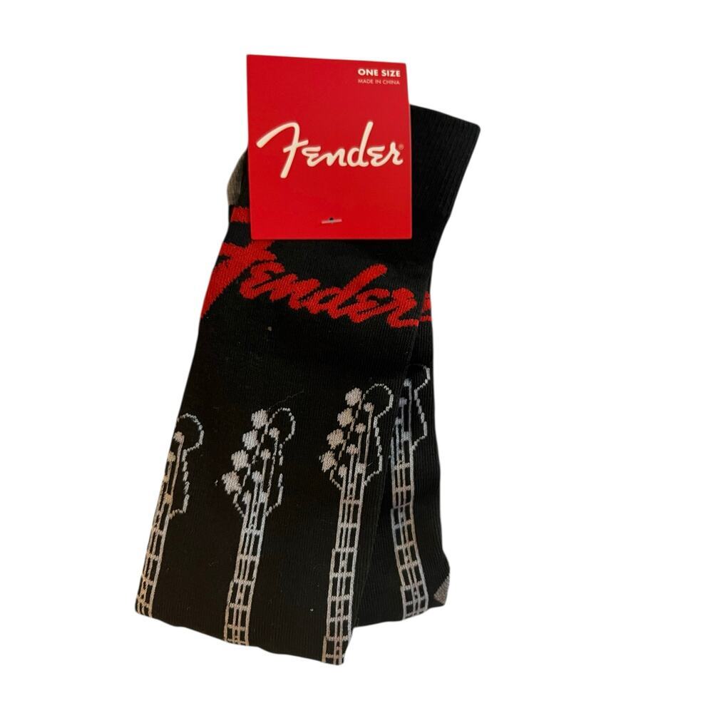 NEW Fender Guitar Novelty Socks